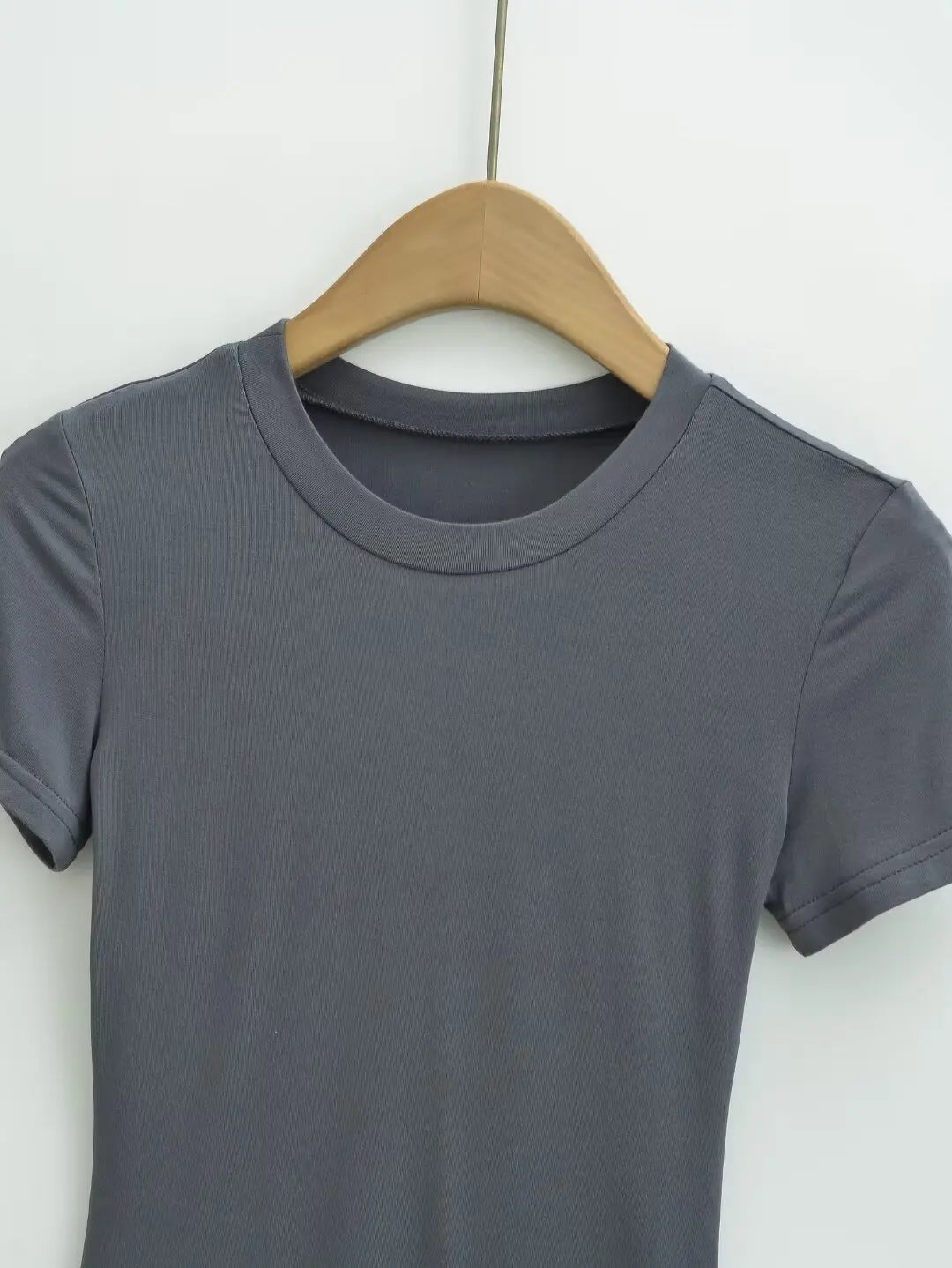 Women 2024 Summer New Fashion Basic Thin Modal Short-sleeved T-shirt Ancient Casual Chic Female Tee Shirt Tops Mujer