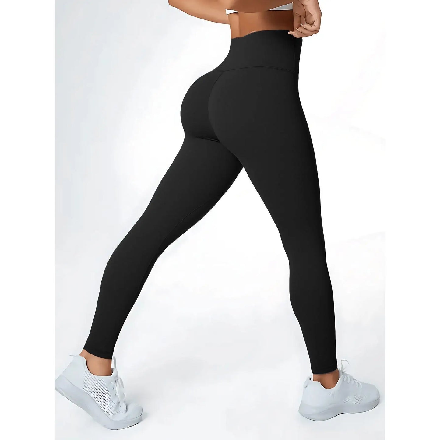 Women's yoga pants come in multiple colors, suitable for running and yoga