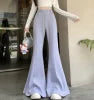 New China Spring and autumn new big horn bell bottoms high waist sagging feeling women leisure sports pants