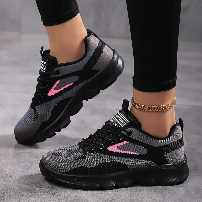 Local Us Stock Dropshipping Shoe for Women Fashion Sneakers Flat Shoes Tenis De Mujer Running Shoes for Women New Products 2025