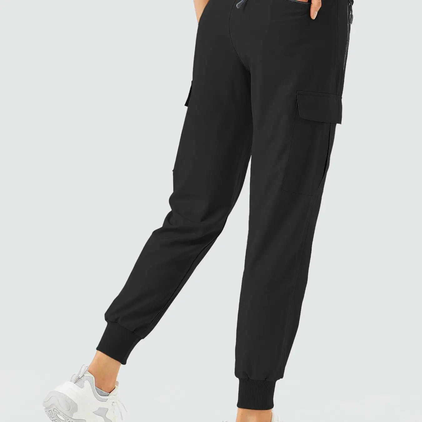 Women's Cargo Joggers Lightweight Quick Dry Hiking Pants Athletic Workout Lounge Casual Outdoor