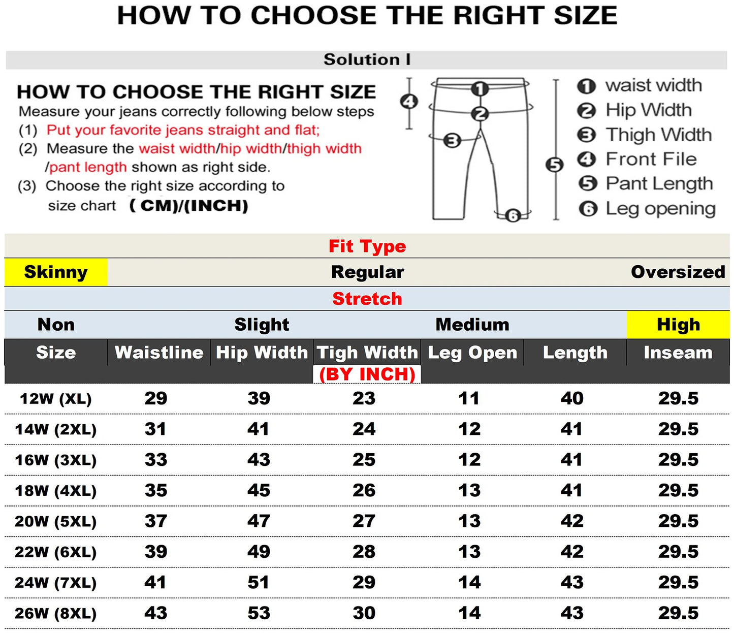 Free Shipping to USA- Plus Size Women Light Blue High Stretch Pencil Jeans High Waist Straight Full Length Washed Denim Pants
