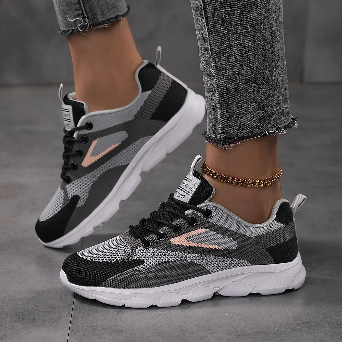 Local Us Stock Dropshipping Shoe for Women Fashion Sneakers Flat Shoes Tenis De Mujer Running Shoes for Women New Products 2025