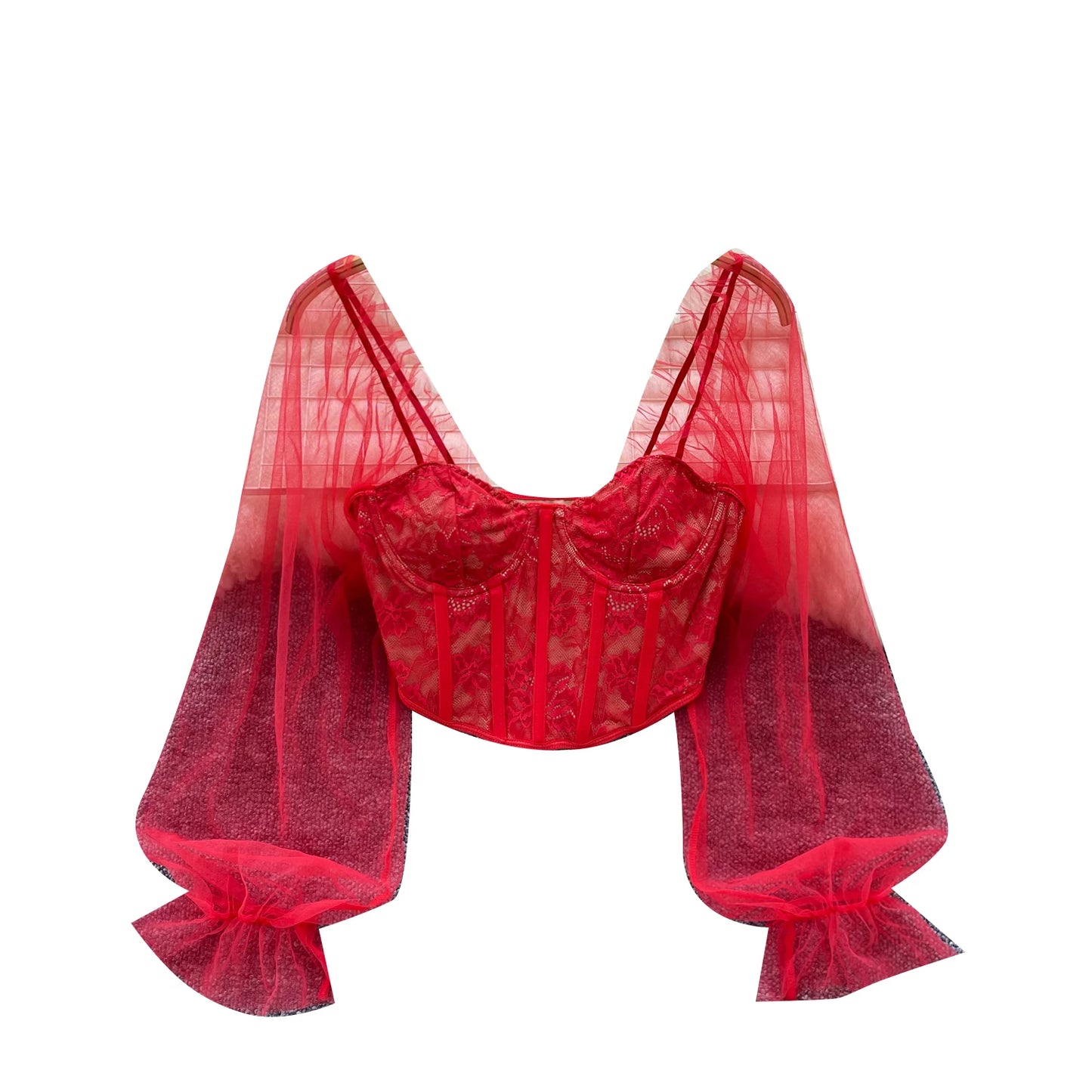 Full Sleeve Square Collar Casual Lace Blouses Women Lantern Sleeve Lace Shirts Ladies Sexy Tops Clothes Women Wholesale