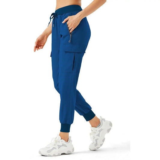 Women's Cargo Joggers Lightweight Quick Dry Hiking Pants Athletic Workout Lounge Casual Outdoor