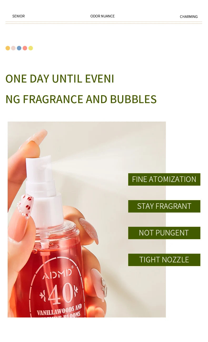 Brazilian digital perfume body long-lasting fragrance alcohol-free fresh aromatic fragrance suitable for men and women parties