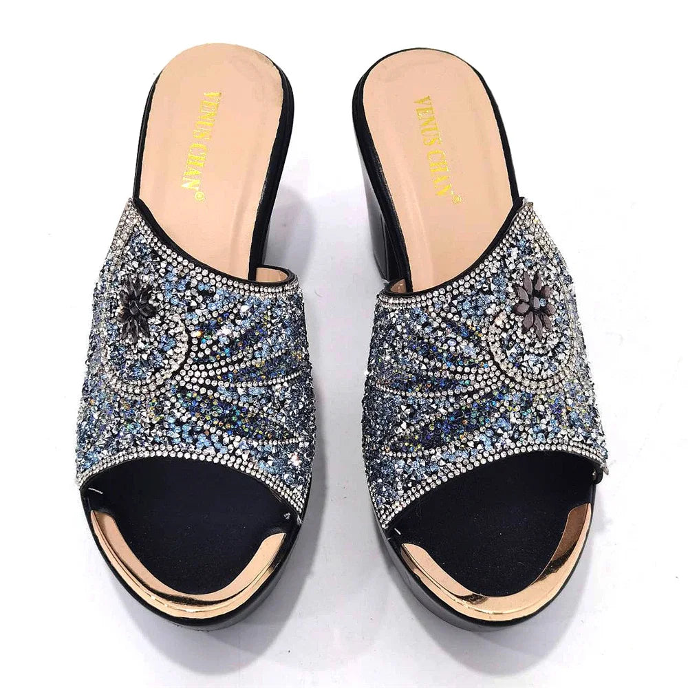 Elegant Ladies Handbags Royal Wedding Party Shoes And Bags Work Shoes Lightweight Comfortable Casual Shoes With Bag