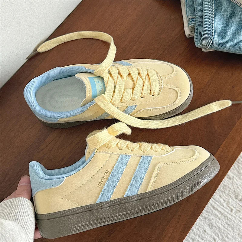 Casual Shoes Women 2025 Spring New Soft Sole Non-slip Comfortable De Training Shoes Hundred Fashion Lightweight Sports Shoes