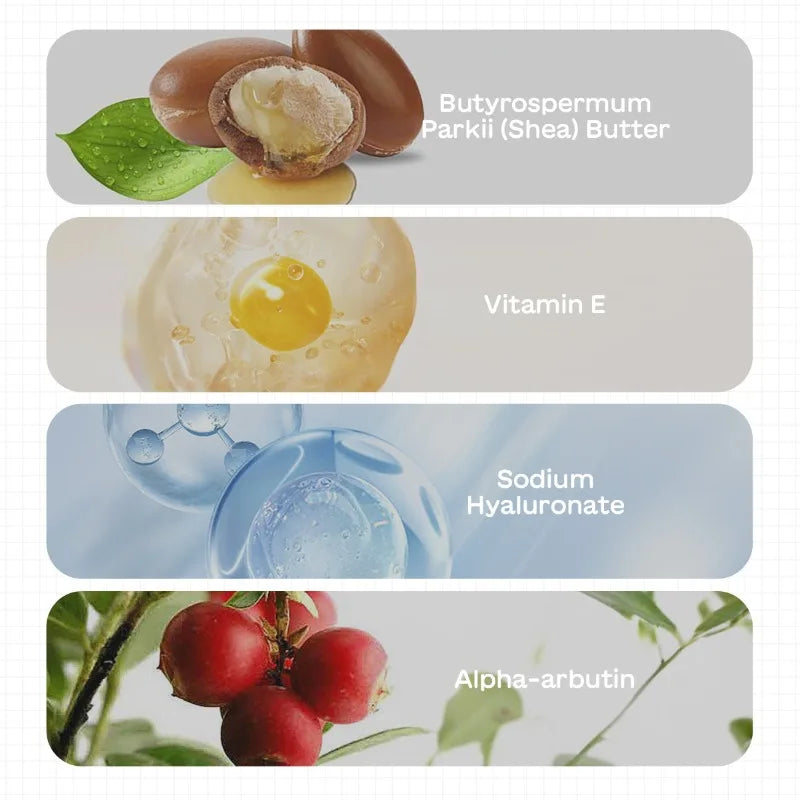 5PCS Milk Skincare Set with Cleanser SPF50 Sunscreen Cream Eye Cream Brightening & Moisturizing Cream Anti-Wrinkle Nourishing