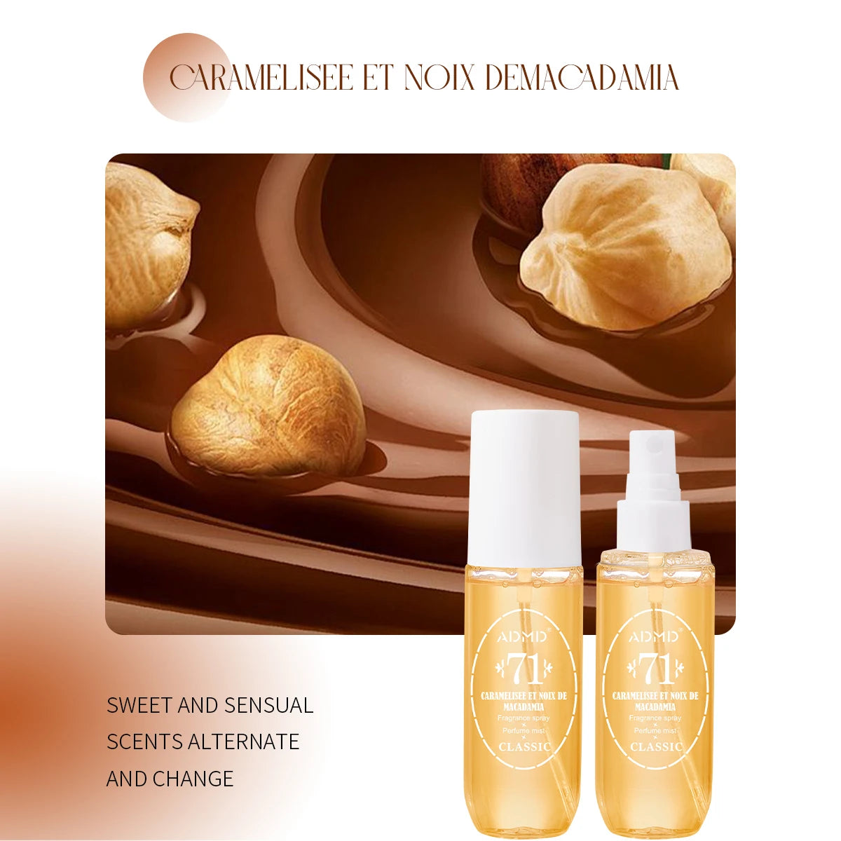 Brazilian digital perfume body long-lasting fragrance alcohol-free fresh aromatic fragrance suitable for men and women parties