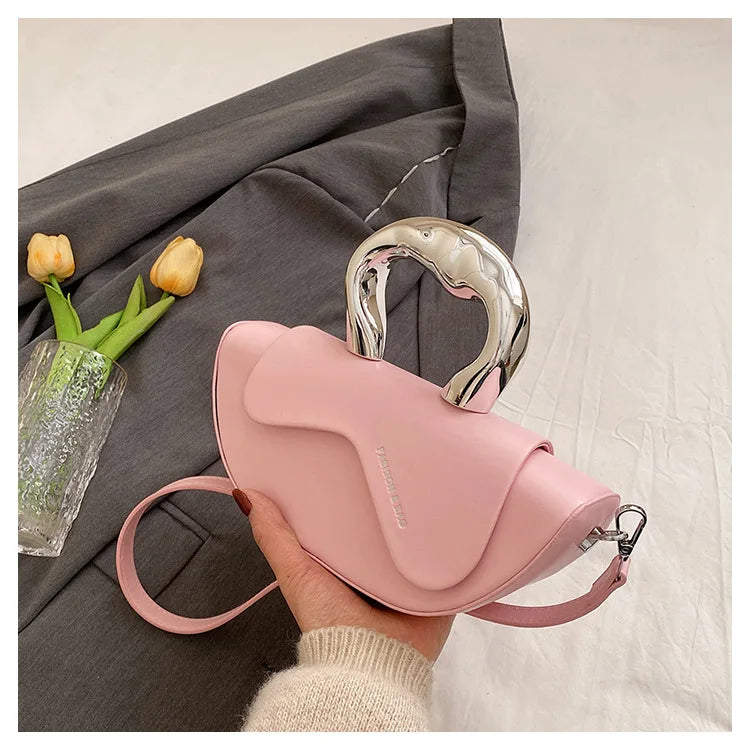 Personalized Fashion Handbags for Party Underarm Bag Women 2024 New Versatile PU Texture Single Shoulder Crossbody Bags