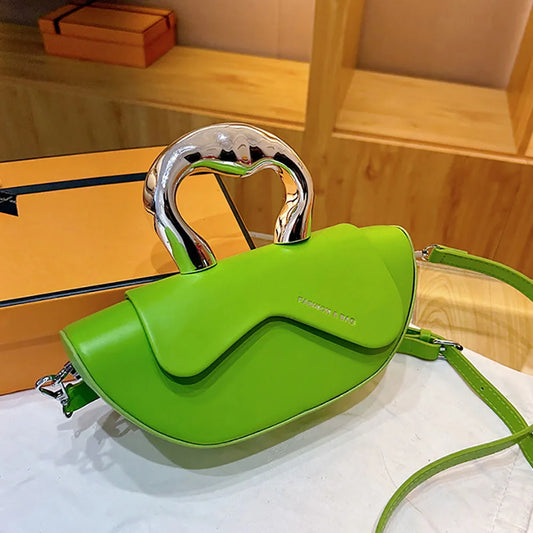 Personalized Fashion Handbags for Party Underarm Bag Women 2024 New Versatile PU Texture Single Shoulder Crossbody Bags