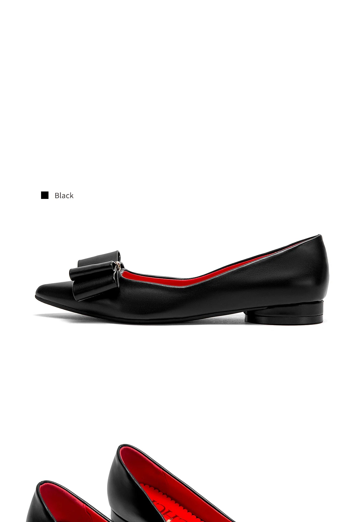 Solid Colour Simple Women's Single Shoes Fashionable Versatile Wear Comfortable Season New Women's Low-heeled Single Shoes