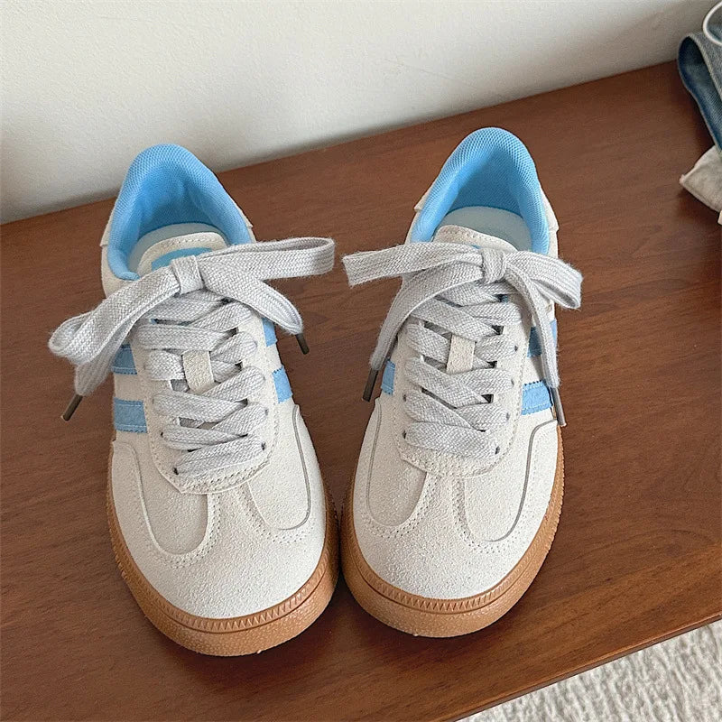 Casual Shoes Women 2025 Spring New Soft Sole Non-slip Comfortable De Training Shoes Hundred Fashion Lightweight Sports Shoes