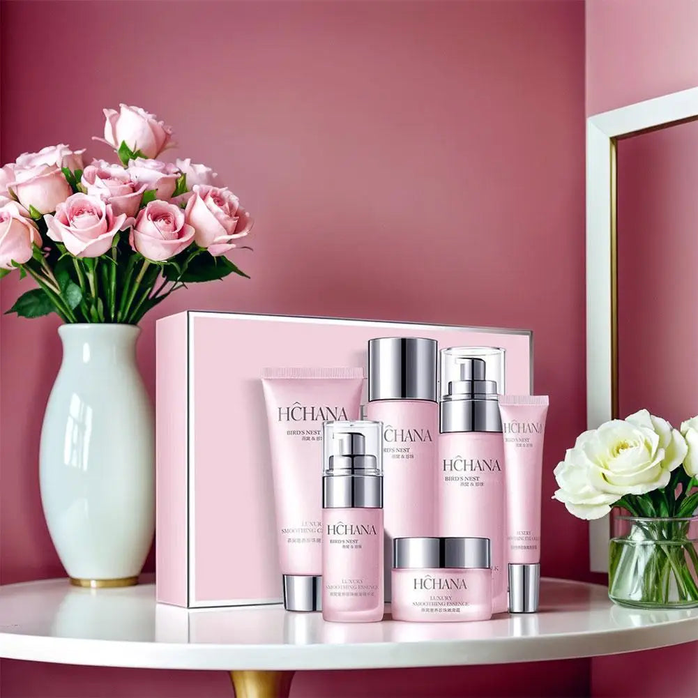 Remove Melanin Facial Beauty Box Skin Care Sets Moisturizing Smoothing Toner Essence Anti-Aging Regulate Water Oil Balance