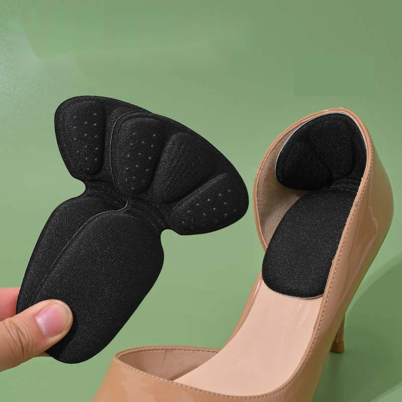 T-Shaped Heel Protectors Stickers Womens Shoes Heel Cushion Foot Care Products Non Slip Shoe Pads High Heels Half Shoe Inserts