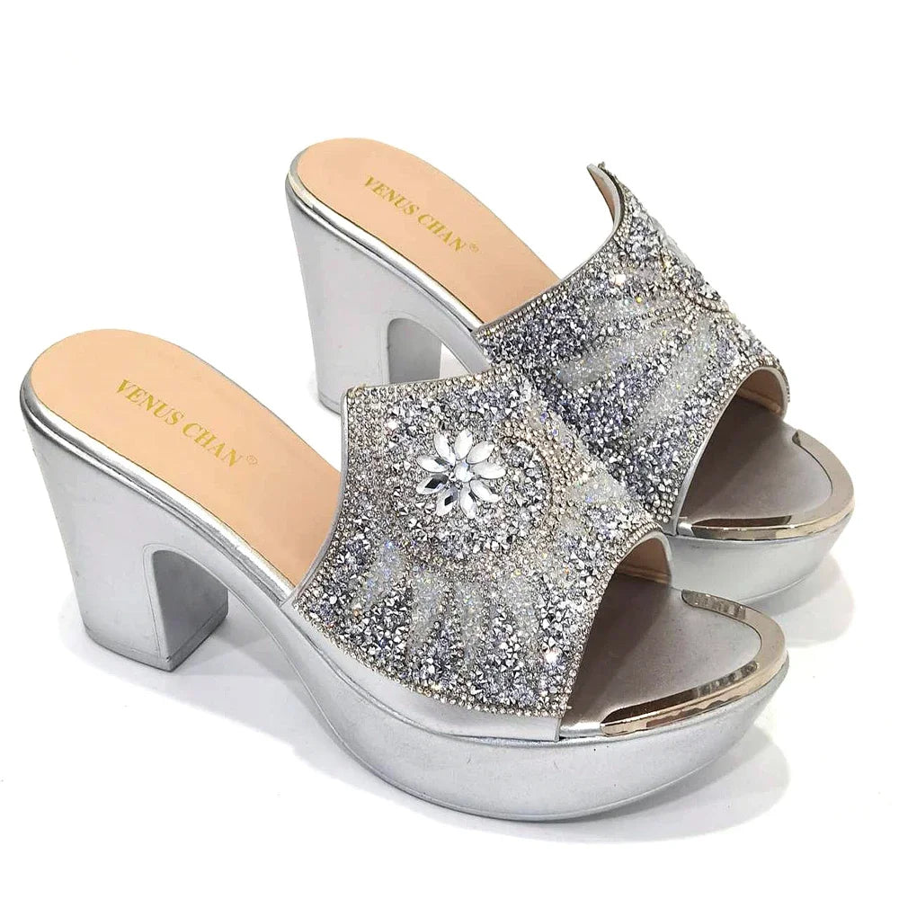 Elegant Ladies Handbags Royal Wedding Party Shoes And Bags Work Shoes Lightweight Comfortable Casual Shoes With Bag