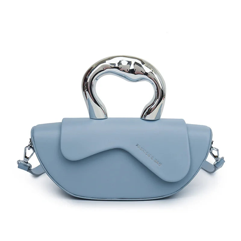 Personalized Fashion Handbags for Party Underarm Bag Women 2024 New Versatile PU Texture Single Shoulder Crossbody Bags