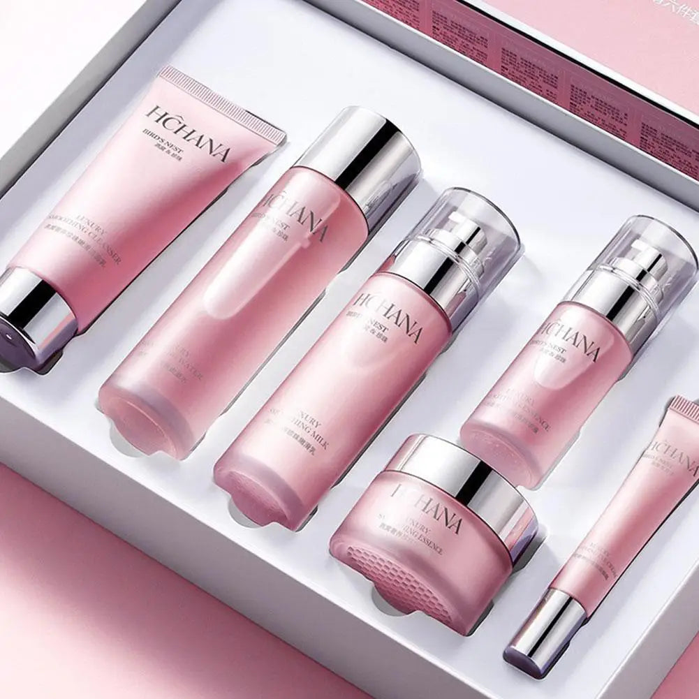 Remove Melanin Facial Beauty Box Skin Care Sets Moisturizing Smoothing Toner Essence Anti-Aging Regulate Water Oil Balance