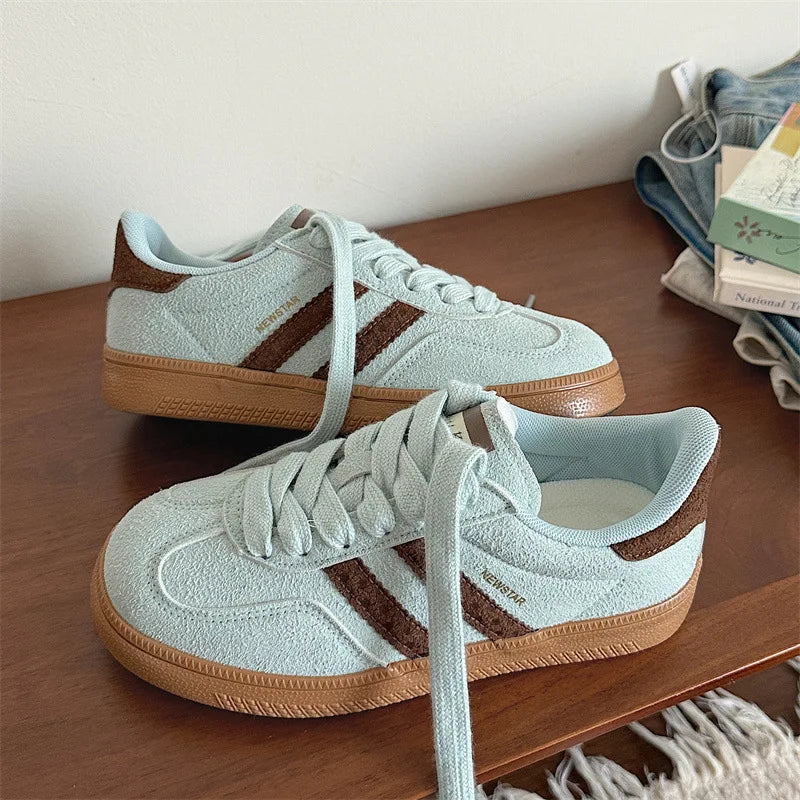 Casual Shoes Women 2025 Spring New Soft Sole Non-slip Comfortable De Training Shoes Hundred Fashion Lightweight Sports Shoes