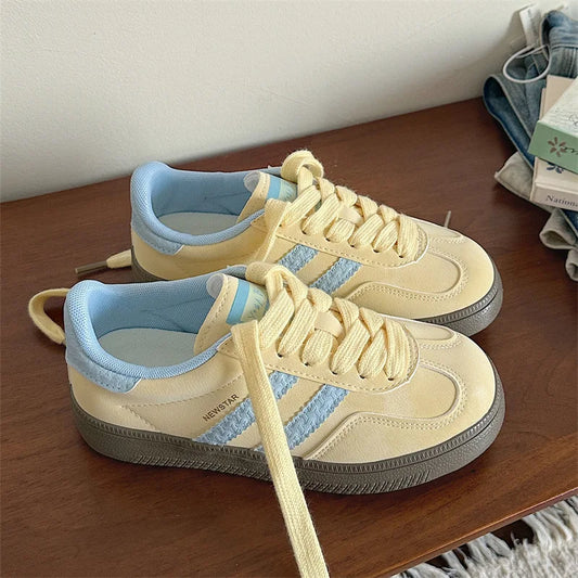 Casual Shoes Women 2025 Spring New Soft Sole Non-slip Comfortable De Training Shoes Hundred Fashion Lightweight Sports Shoes