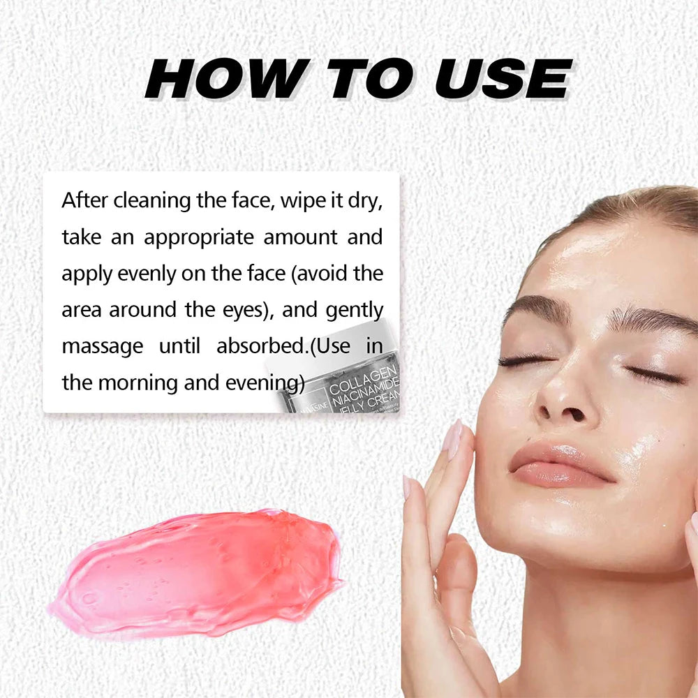 Korean Skin Care 50g Collagen Niacinamide and Hydrolyzed Collagen Lasting Moisturizing Deeply Hydrates Night Care Mask Cream