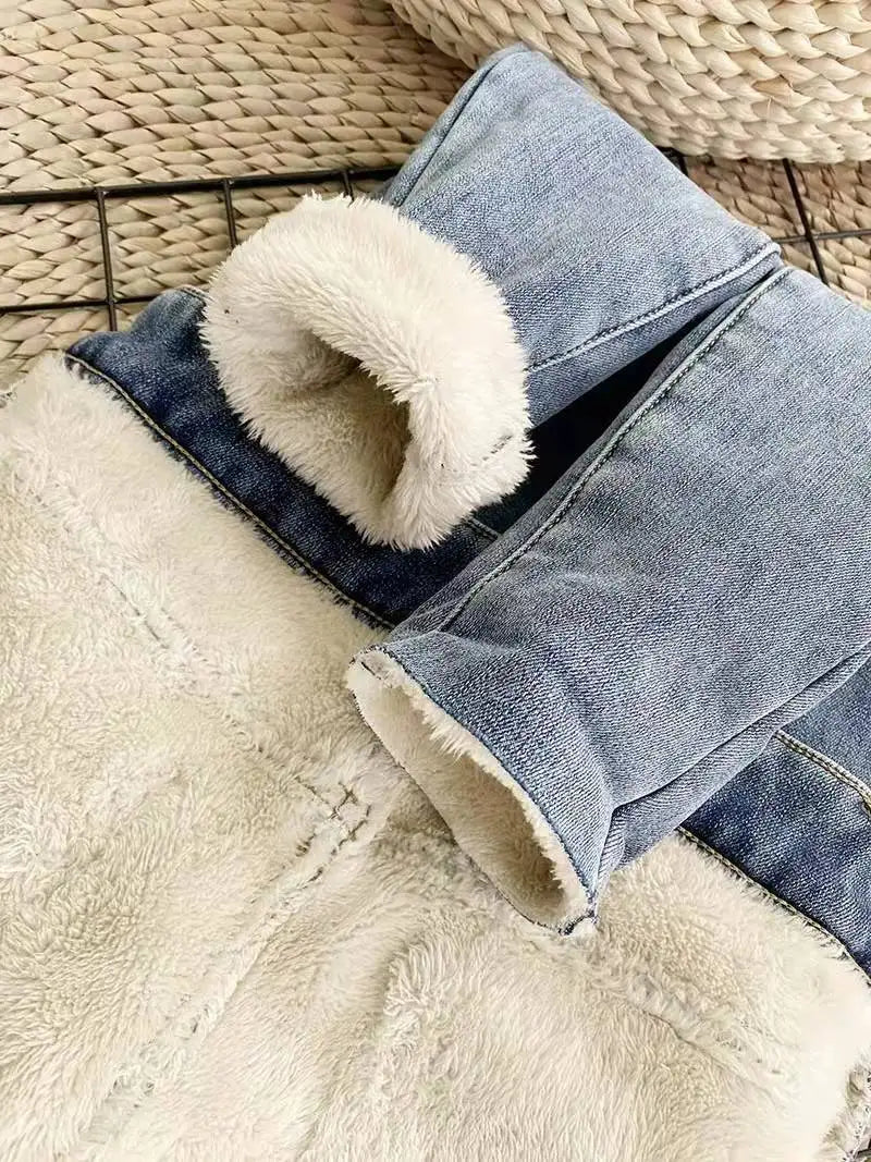 Winter warm Women jeans Velvet Jeans women Fleece Warm High Waist Skinny Elastic Pants women Jean Casual Legging Winter jeans