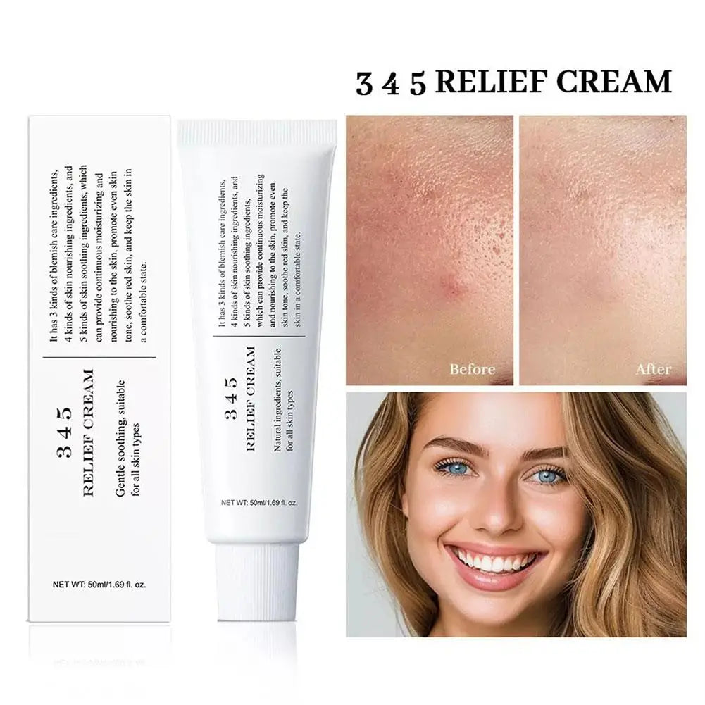 Korean Skin Care -  Intensive Repair 345 Relief Cream, VC Boosting Serum, 345 Whitening Cream, Relief Essence, Cleansing Balm