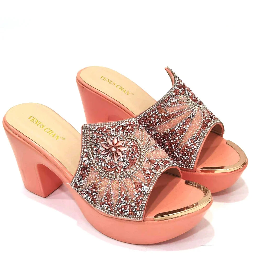 Elegant Ladies Handbags Royal Wedding Party Shoes And Bags Work Shoes Lightweight Comfortable Casual Shoes With Bag