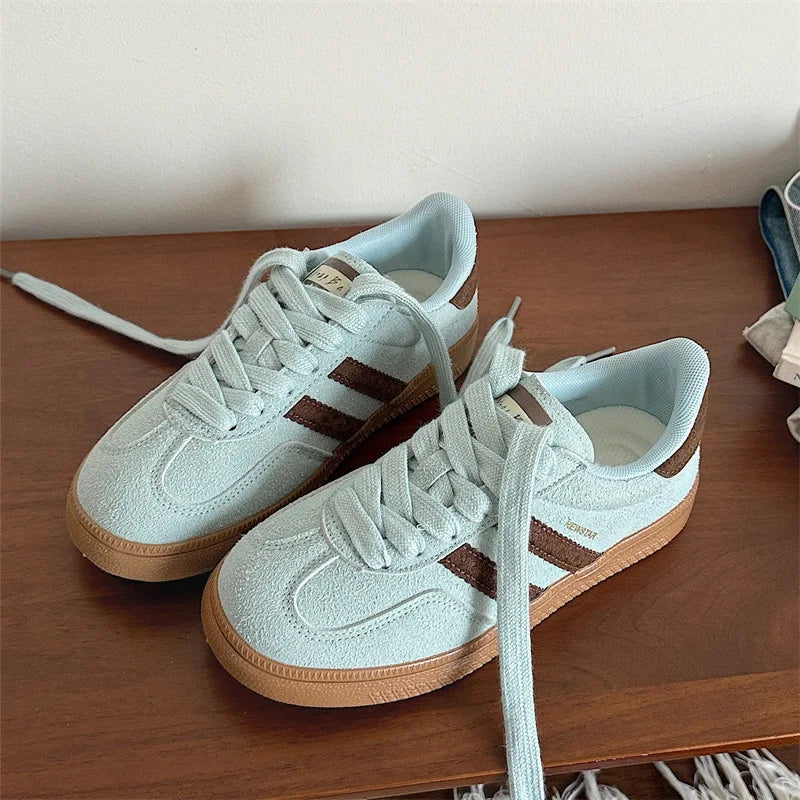 Casual Shoes Women 2025 Spring New Soft Sole Non-slip Comfortable De Training Shoes Hundred Fashion Lightweight Sports Shoes