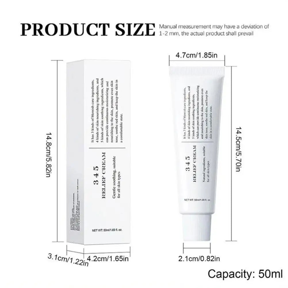 Korean Skin Care -  Intensive Repair 345 Relief Cream, VC Boosting Serum, 345 Whitening Cream, Relief Essence, Cleansing Balm