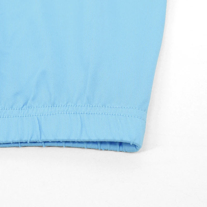 Sexy T-shirt Skirt Two Piece Set Women New Short Sleeve O-Neck Crop Top High Waist Skirt Solid Fashion Suit Streetwear Partywear