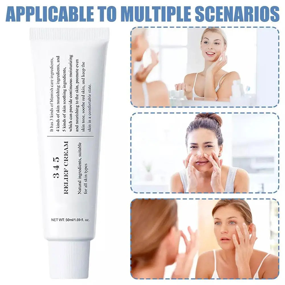 Korean Skin Care -  Intensive Repair 345 Relief Cream, VC Boosting Serum, 345 Whitening Cream, Relief Essence, Cleansing Balm