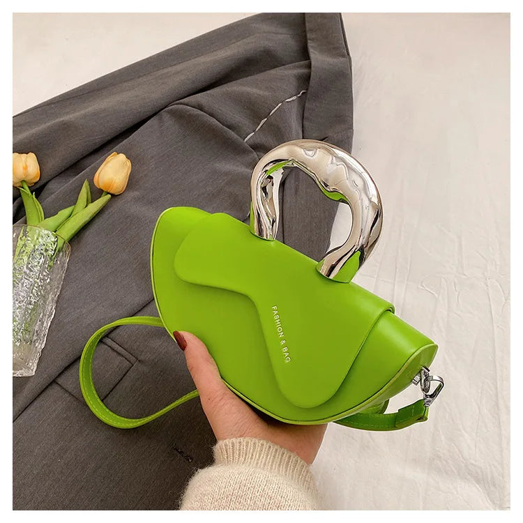 Personalized Fashion Handbags for Party Underarm Bag Women 2024 New Versatile PU Texture Single Shoulder Crossbody Bags