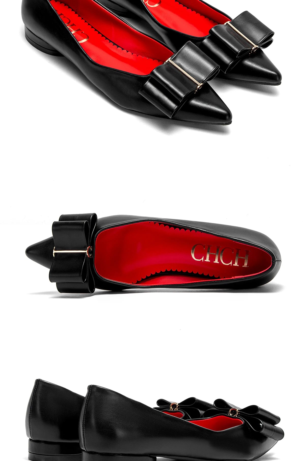 Solid Colour Simple Women's Single Shoes Fashionable Versatile Wear Comfortable Season New Women's Low-heeled Single Shoes