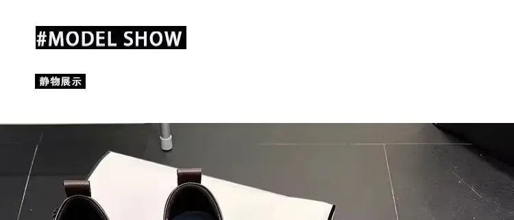 Shoes for Women  New Quality Women's Pumps Hot Sale Loafers Fashion Buckle Platform Leather Shoes Trend Versatile Zapatos