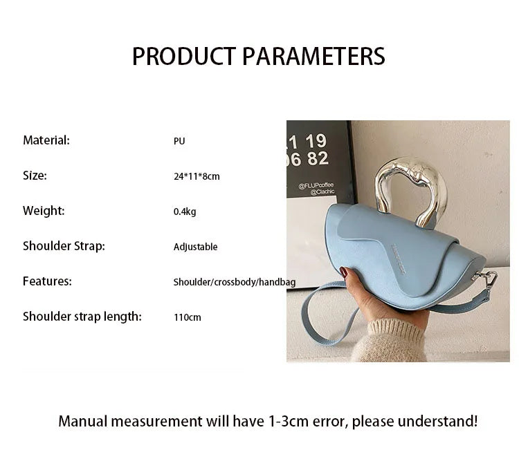 Personalized Fashion Handbags for Party Underarm Bag Women 2024 New Versatile PU Texture Single Shoulder Crossbody Bags
