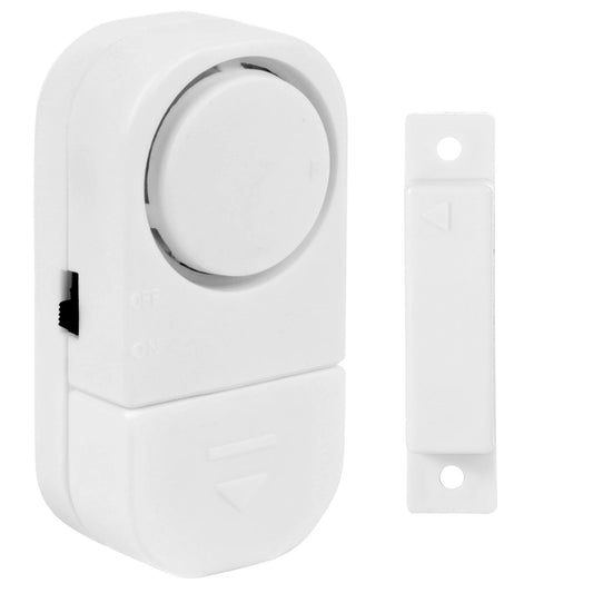 1 Set Wireless Window Door Magnet Alarms Magnetic Sensor Security Burglar Alarm For Kid Safety With Batteries