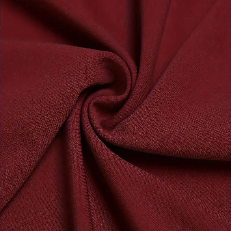 Women's Round Neck Zip Front Midi Dress With Belt - A-Line Shift Dress With Pockets & Draped Detail For Spring&Summer