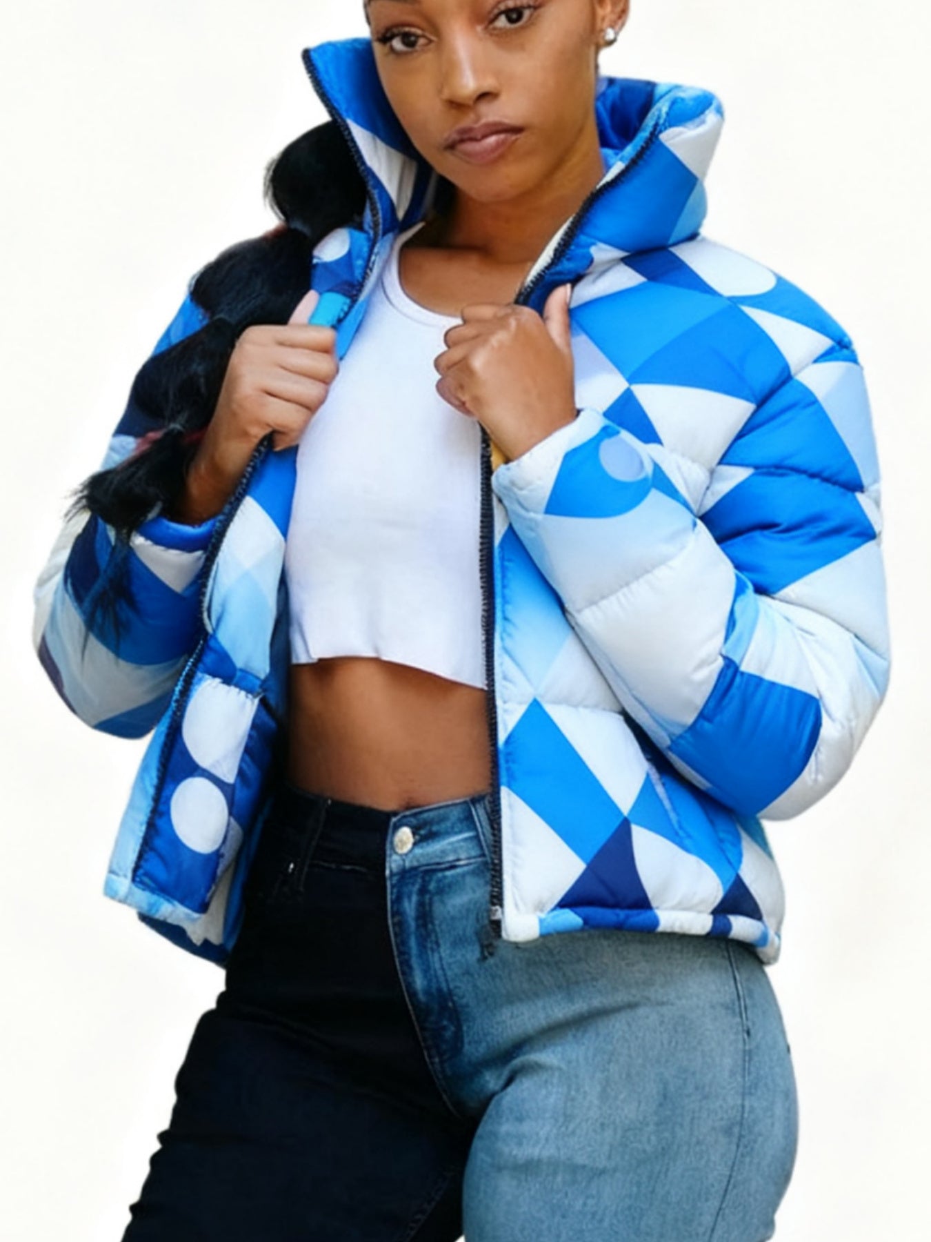 Women's Jackets, Cute Short Warm Coats, Fashionable Casual Cardigan Coats, Colorful Parkas