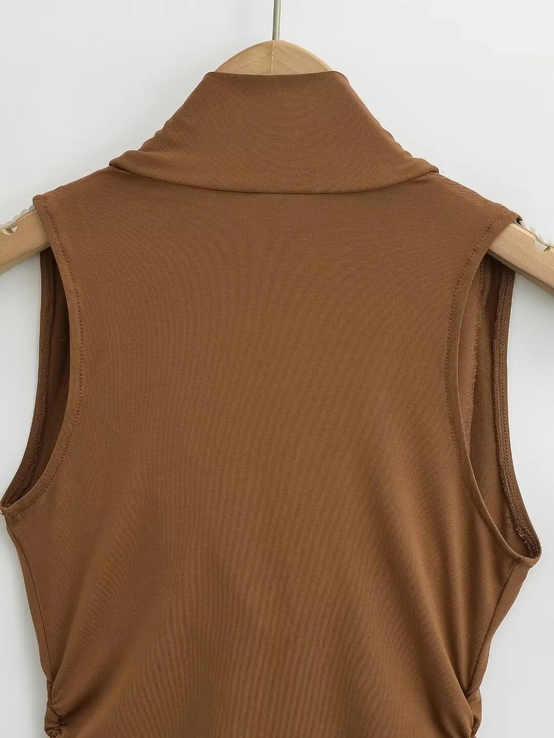 Women 2024 Summer New Fashion Swing Collar Vest Scarf Tank Tops Vintage Casual Female Camis Chic Tops