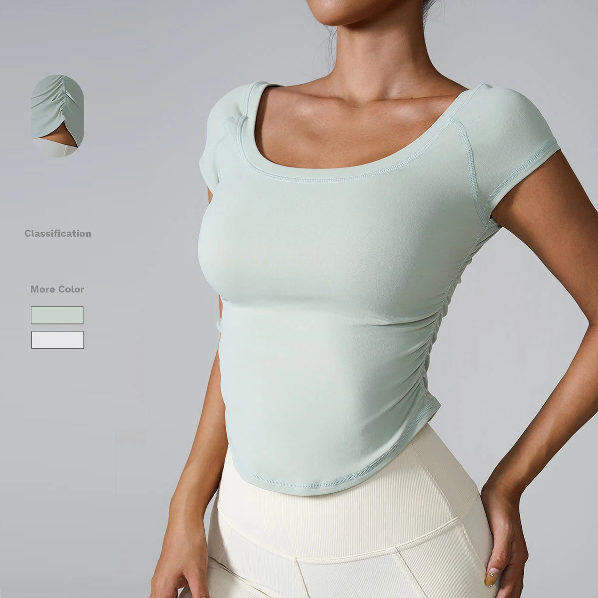 New Women Quickly Dry Clothing T-shirts Training Gym Yoga Tops Fitness Sports Yoga Tops Running Yoga Tops