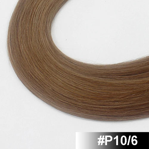 FOREVER HAIR 100% Real Remy Nano Ring Human Hair Extensions 1g/s 16" 18" 20" Keratin Straight Blonde Micro Beads Hair 50g/pack