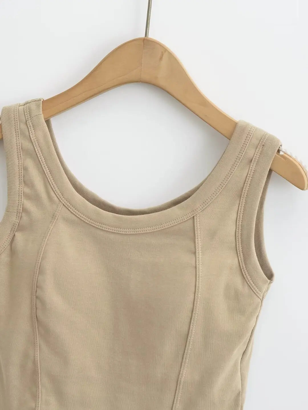 Women 2024 Summer New Fashion Fish Bones Tank Tops Vintage Slim-Fit Casual Female Camis Chic Tops