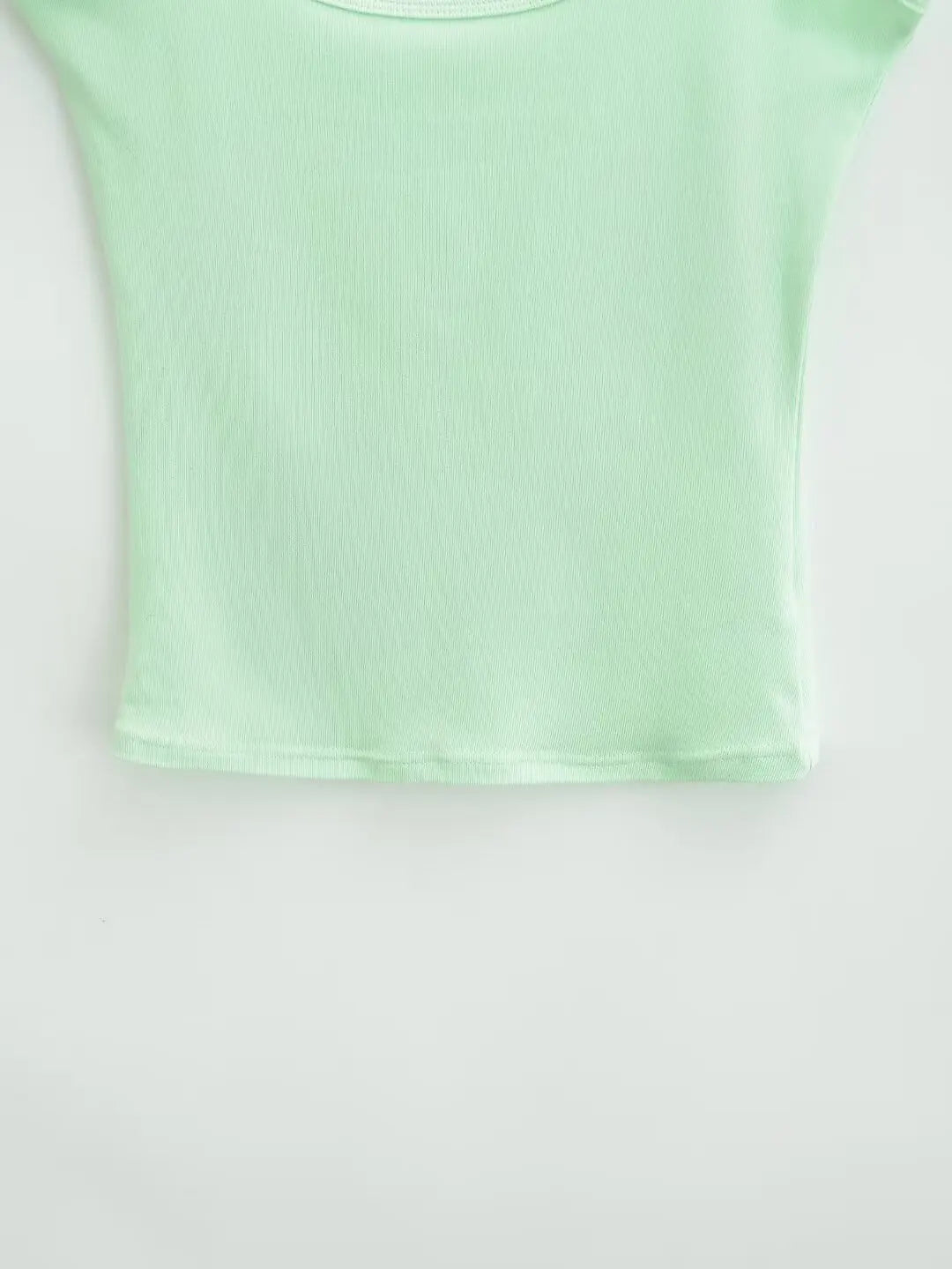 Women 2024 Summer New Fashion 2 Wear Neckline Sling Tank Tops Vintage Casual Female Camis Chic Tops