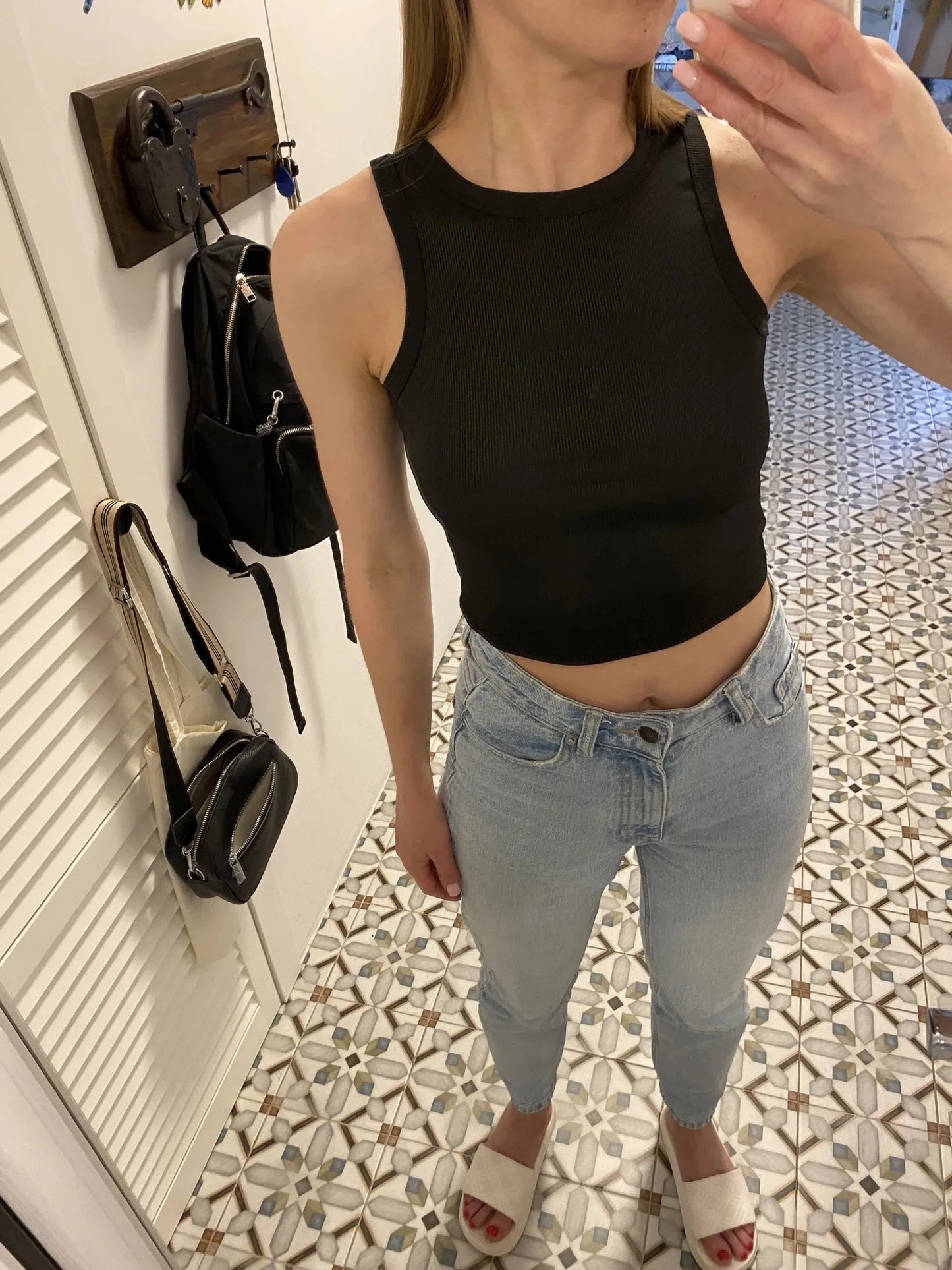 SBM New Solid Harajuku Korean Female Off Shoulder Knitted Khaki Summer Women Tops Tank Tops Sexy Crop Vest