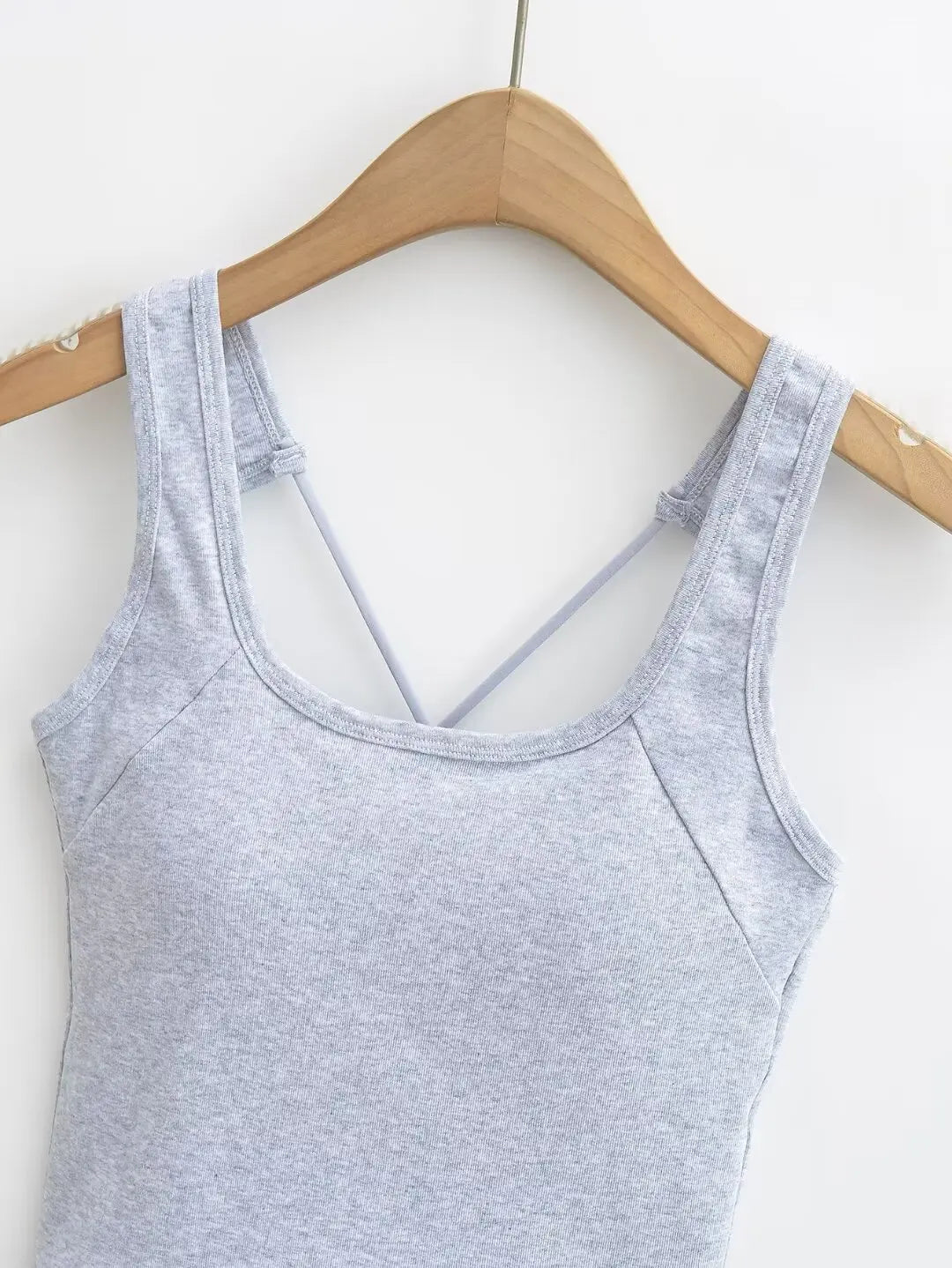 Women 2024 Summer New Fashion Small Tank Tops Vintage Slim-Fit Casual Female Camis Chic Tops