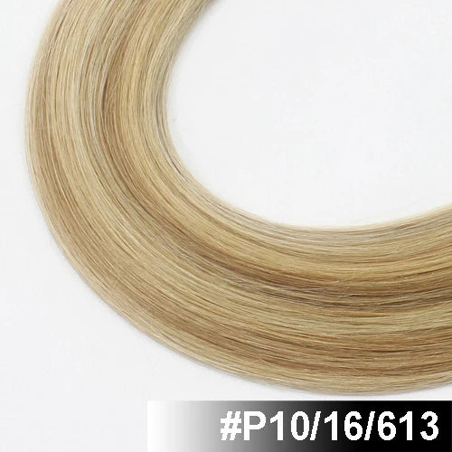 FOREVER HAIR 100% Real Remy Nano Ring Human Hair Extensions 1g/s 16" 18" 20" Keratin Straight Blonde Micro Beads Hair 50g/pack