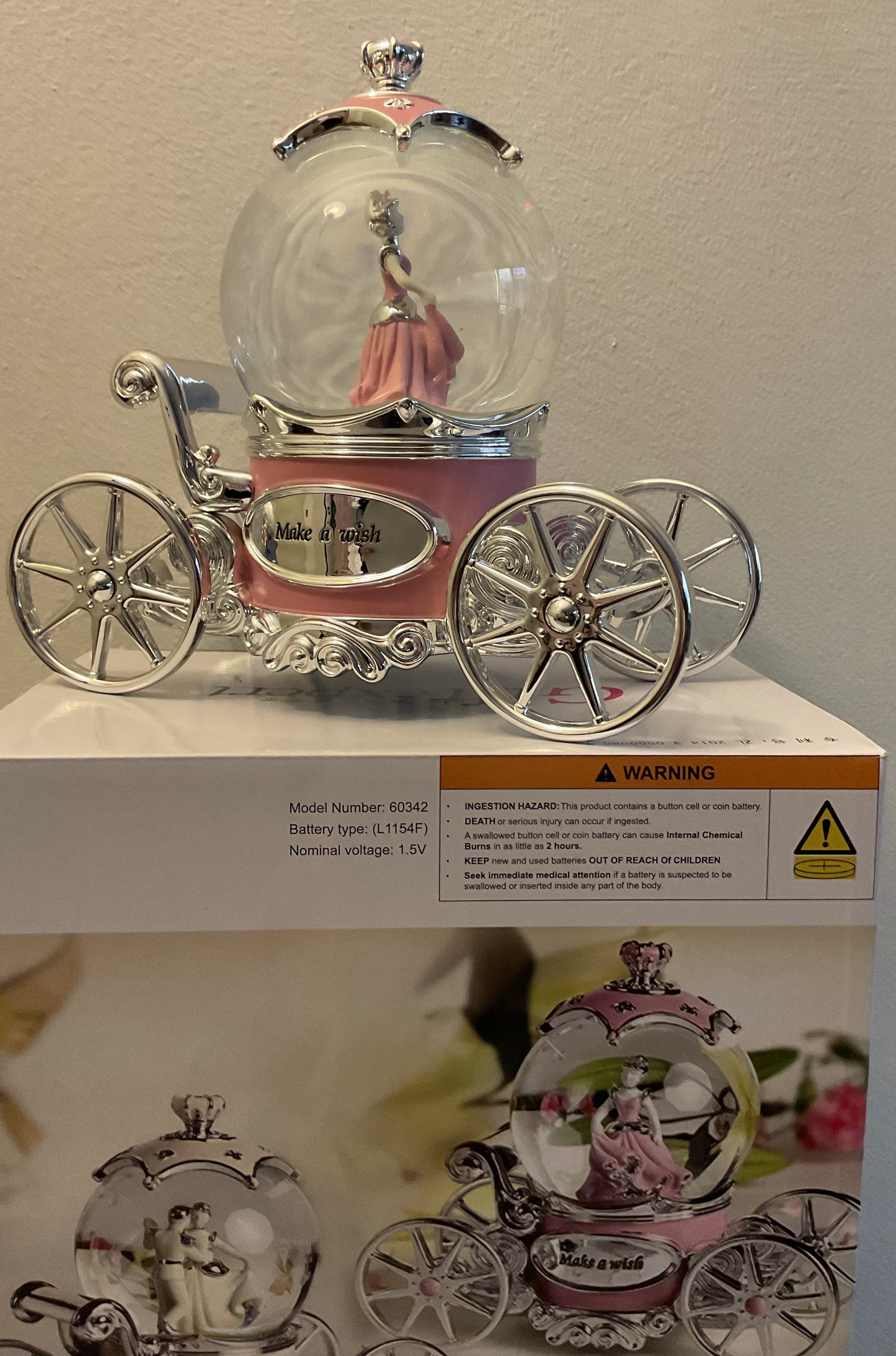 Musical Princess Snow Globe