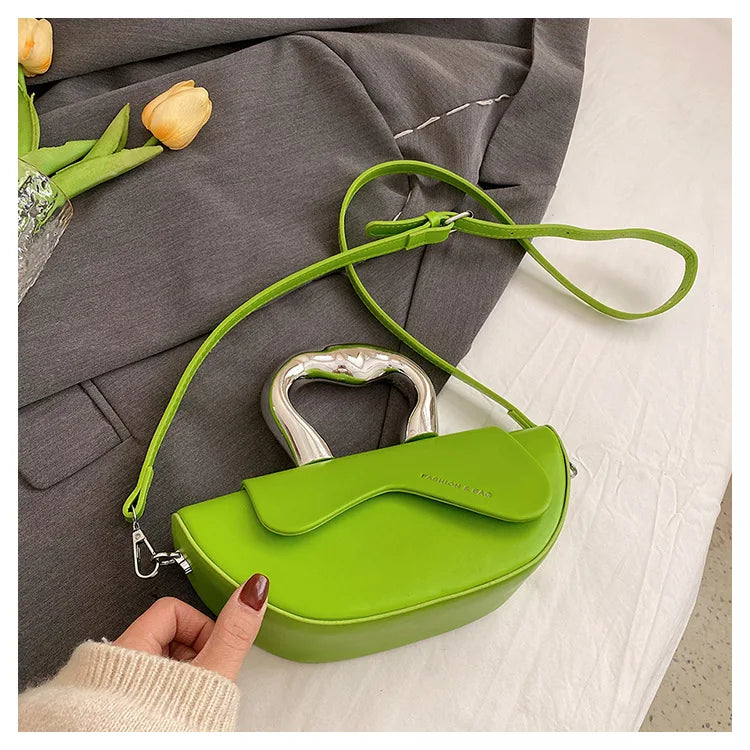 Personalized Fashion Handbags for Party Underarm Bag Women 2024 New Versatile PU Texture Single Shoulder Crossbody Bags